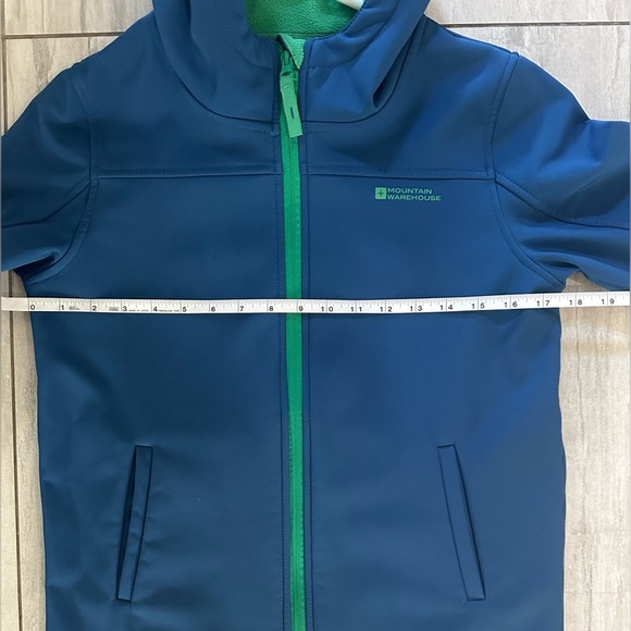 Mountain Warehouse Exodus Kids Softshell Jacket with Hood - Picture 14 of 15